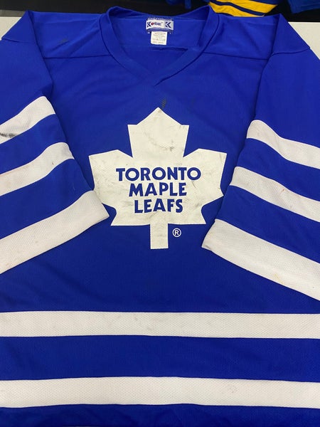 Toronto Maple Leafs goalie cut jersey #30