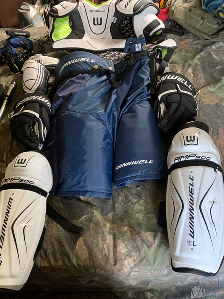 Used Winnwell AMP 500 Hockey Set