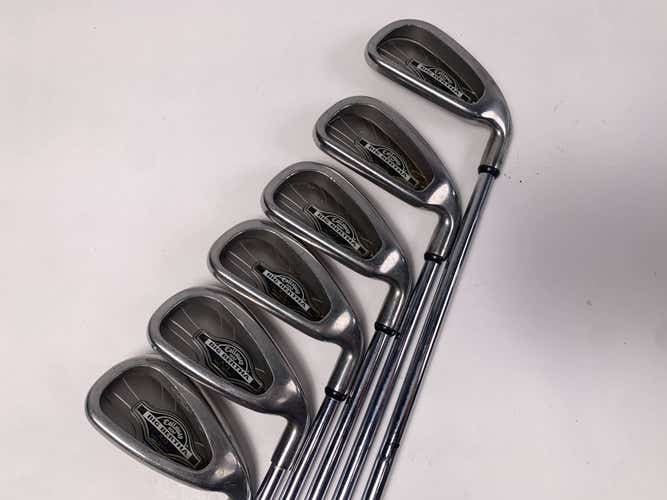Callaway X-12 Pro Series Iron Set 4-9 Stiff Steel Mens RH