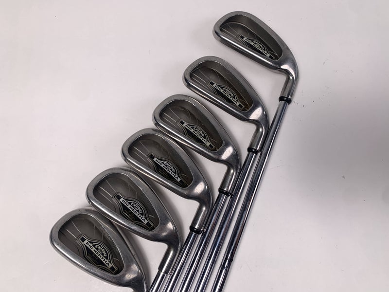 Callaway X-12 Pro Series Iron Set 4-9 Stiff Steel Mens RH