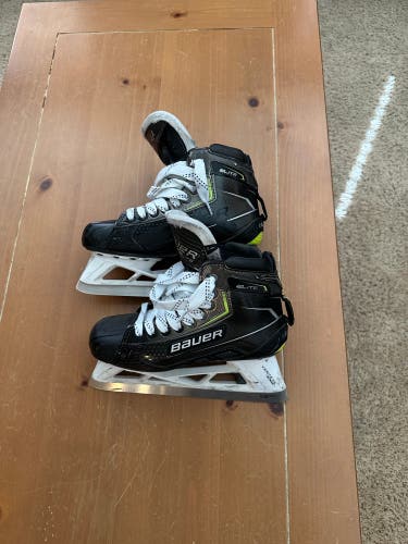 Bauer Elite Hockey Goalie Skates Senior 6.5 FIT 1
