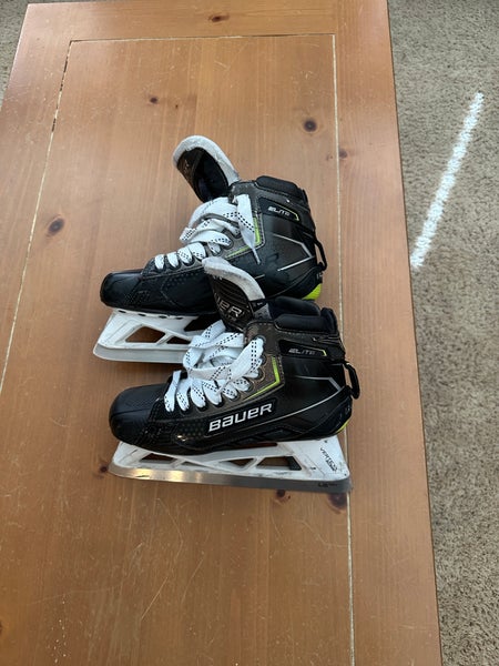 Bauer Elite Hockey Goalie Skates Senior 6.5 FIT 1