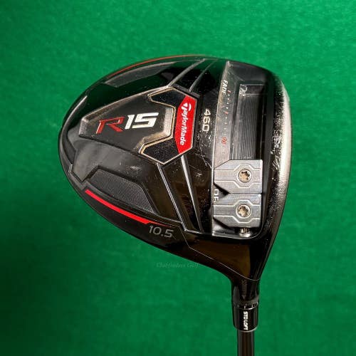 TaylorMade R15 460 Black 10.5 Driver Speeder 57 Evolution Graphite Stiff