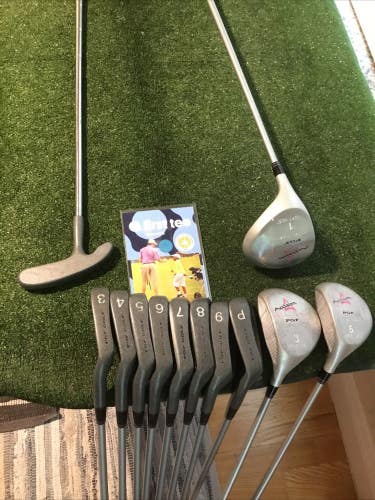 Acclaim Left Handed Ladies PGF Oversize Full Set (D,3W,5W,3-PW, Putter) Graphite