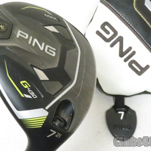 PING G430 Max Fairway 21 7 Wood Alta CB 65 Black Stiff Flex +Cover