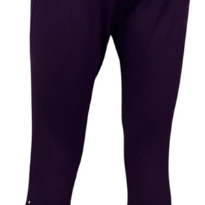 Danskin Ladies Active Size Large Purple Plum High Rise Legging Pockets Yoga New