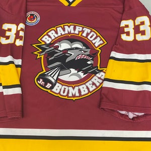 Brampton Bombers JrB goalie jersey