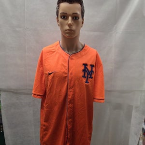 New York Mets Nike BSBL Orange Jersey XL MLB
