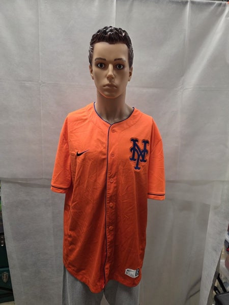 New York Mets Nike BSBL Orange Jersey XL MLB