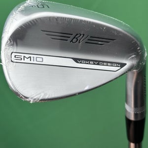 Titleist Vokey SM10 Tour Chrome Pitching PW Wedge 46-10* F-Grind Steel MINT!