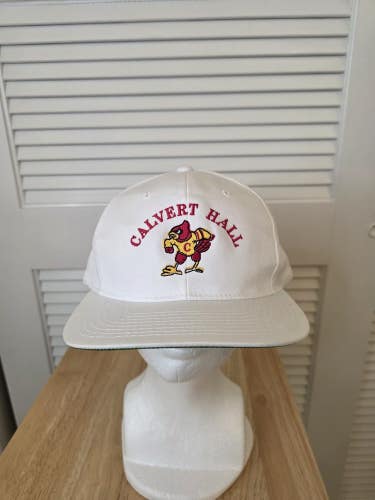 Vintage Calvert Hall Cardinals Yupoong Snapback Hat