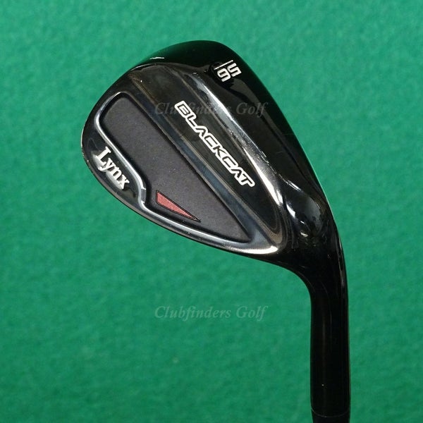 Lynx Black Cat 56 Sand Wedge Stepped Steel Wedge Flex