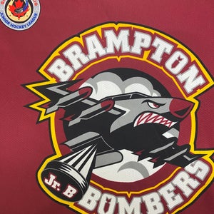 Brampton Bombers JrB game jersey #12