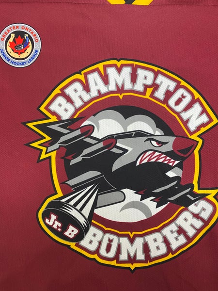 Brampton Bombers JrB game jersey #12