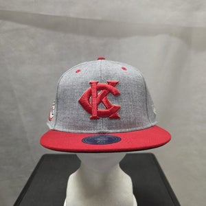 NWS Kansas City Monarchs Ebbets Field Flannels Fitted Hat 7 3/8 NLB