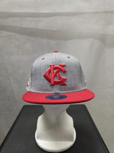 NWS Kansas City Monarchs Ebbets Field Flannels Fitted Hat 7 3/8 NLB