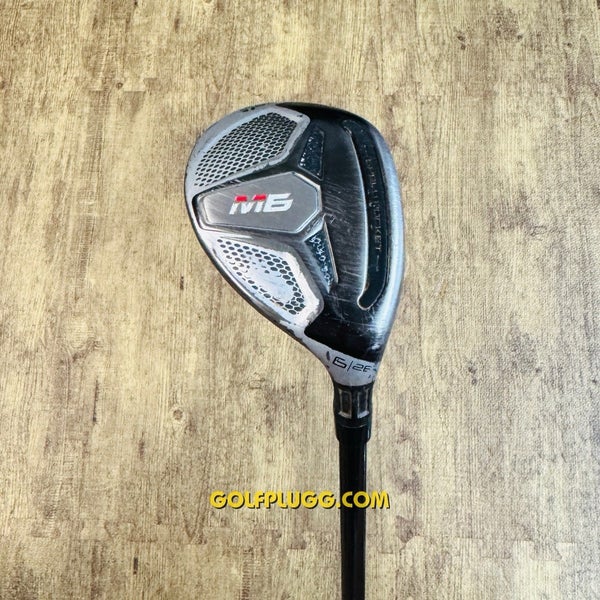 6 Hybrid- Taylormade M6 / Atmos, Senior Flex (2159)