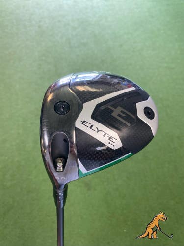 Used LH Callaway Elyte Triple Diamond 9* Driver Tensei 1K Black 65g Graphite