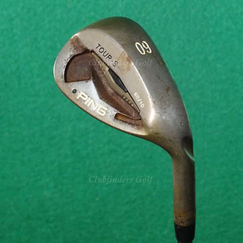 Ping Tour-S Rustique Black Dot 60-10 60 Lob Wedge Dynamic Gold Steel Stiff