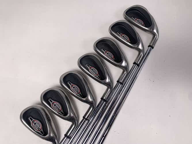 Callaway Big Bertha 2002 Iron Set 3-PW Big Bertha Uniflex Steel RH-No 5 iron
