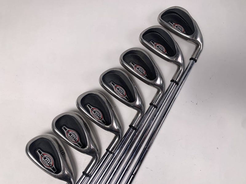 Callaway Big Bertha 2002 Iron Set 3-PW Big Bertha Uniflex Steel RH-No 5 iron