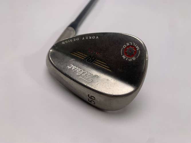 Titleist Vokey Spin Milled CC Black Sand Wedge SW 56* 11 Aldila Regular Mens RH
