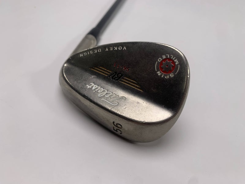 Titleist Vokey Spin Milled CC Black Sand Wedge SW 56* 11 Aldila Regular Mens RH