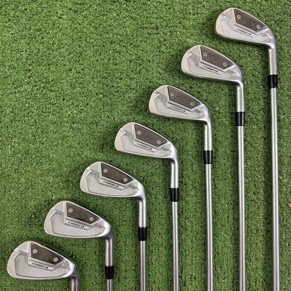 Callaway X Forged CB 21 4-PW Iron Set Stiff Flex Project X IO 6.0 110g Shafts