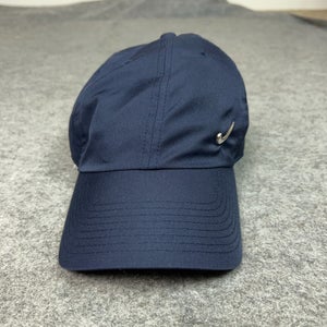 Nike Hat Cap Strap Back Metal Swoosh Golf Athletic Mens Heritage86 One Size