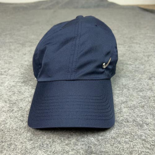 Nike Hat Cap Strap Back Metal Swoosh Golf Athletic Mens Heritage86 One Size