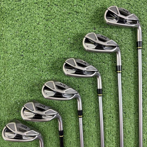 Nike Sq Machspeed Iron Set 7-PW AW SW Senior A Flex UST Mamiya Axivcore Graphite