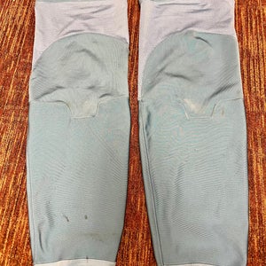 Adidas cut resistant pro stock hockey socks- Blue - large