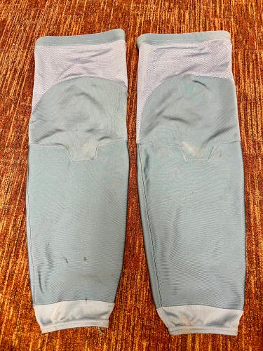 Adidas cut resistant pro stock hockey socks- Blue - large