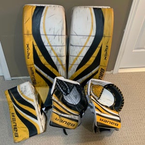 35"  2021 Bauer Hyperlite Regular Goalie Full Set Pro Stock (Used)