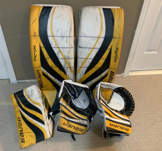 35"  2021 Bauer Hyperlite Regular Goalie Full Set Pro Stock (Used)