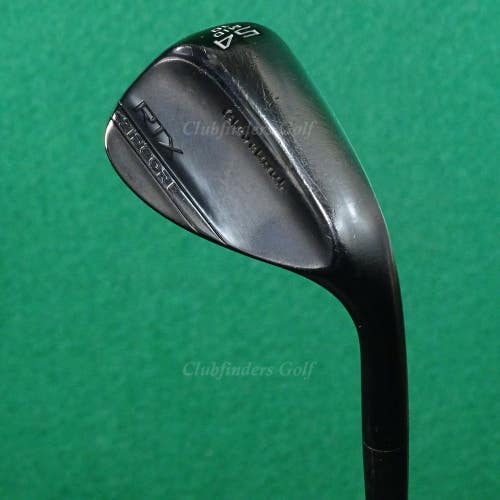 Cleveland RTX Zipcore Black Satin 54-10 54 Sand Wedge SteelFiber i110cw Stiff