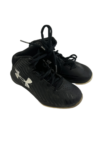 Used Under Armour JET Basketball Shoes Y Black Youth 13.0 11692-S000138348
