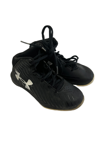Used Under Armour JET Basketball Shoes Y Black Youth 13.0 11692-S000138348