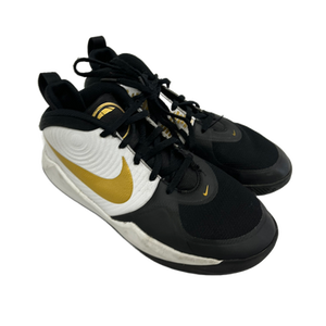 Used Nike TEAM HUSTLE Basketball Shoes Y Black Junior 05 11692-S000138354