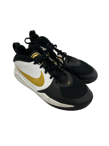 Used Nike TEAM HUSTLE Basketball Shoes Y Black Junior 05 11692-S000138354