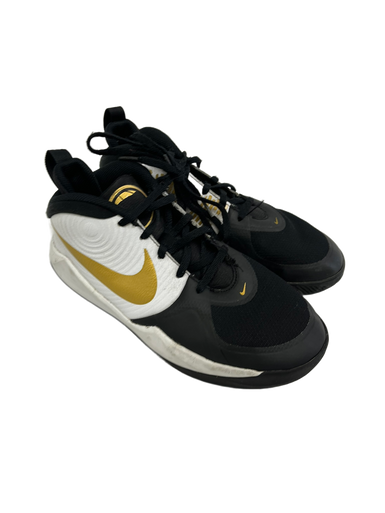 Used Nike TEAM HUSTLE Basketball Shoes Y Black Junior 05 11692-S000138354