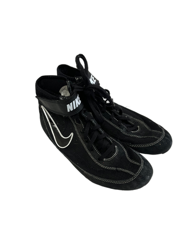 Used Nike SPEEDSWEEP Wrestling Shoes Black Junior 06 11692-S000138362