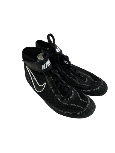 Used Nike SPEEDSWEEP Wrestling Shoes Black Junior 06 11692-S000138362