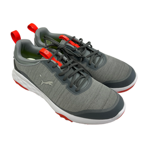 Used Puma FUSION PRO Mens Golf Shoes Grey Senior 10.5 11692-S000138394