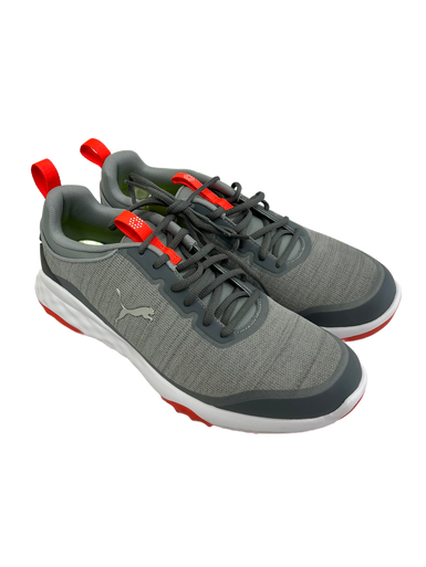 Used Puma FUSION PRO Mens Golf Shoes Grey Senior 10.5 11692-S000138394