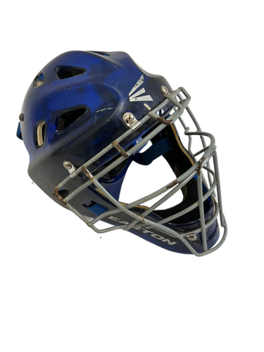 Used Easton STEALTH SE Catchers Helmet w/Mask Royal Blue SM 11692-S000138402