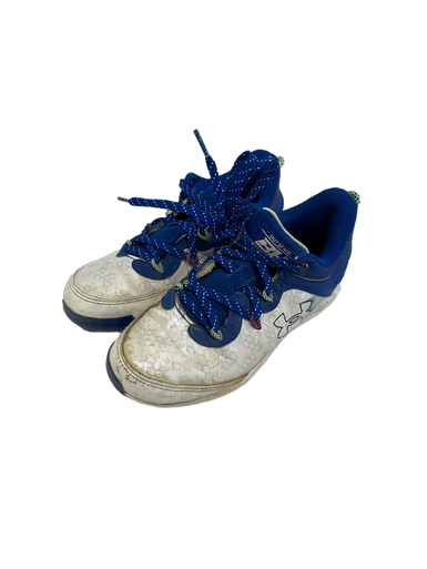 Used Under Armour BRYCE HARPER BB/SB Cleats Royal Blue Junior 01.5 11692-S000138395