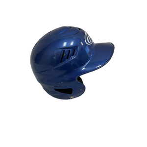 Used Rawlings RCFH Batting Helmet No Mask Navy Blue One Size 11692-S000138412