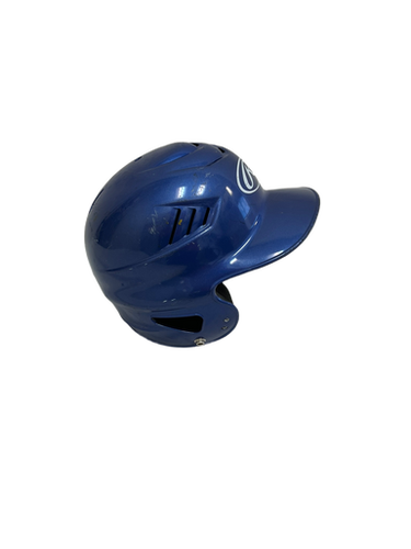 Used Rawlings RCFH Batting Helmet No Mask Navy Blue One Size 11692-S000138412