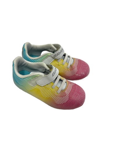Used Brava RAINBOW Soccer Cleats Pink Youth 09.0 11692-S000138411